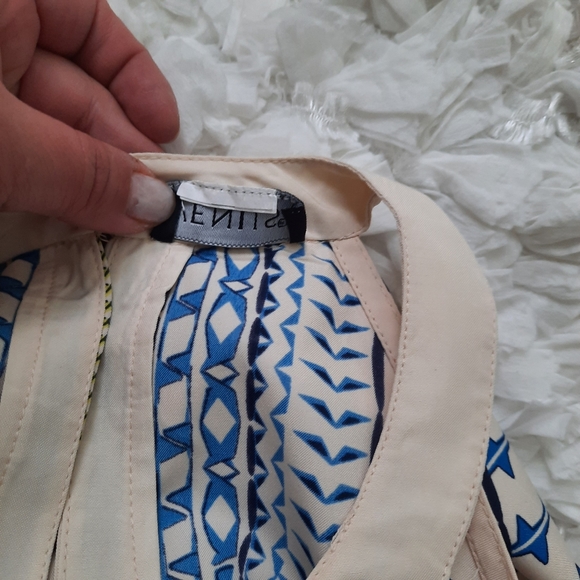 Venus Geometric Print Halter Mini Dress S/M - Picture 8 of 11